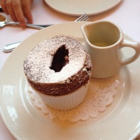 Gluten-free souffle from Cherche Midi